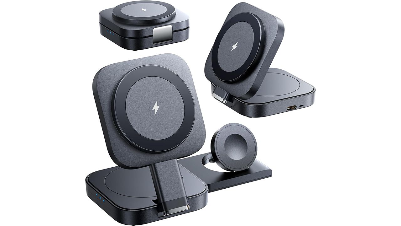 A photo of the Lisen 3-in-1 Wireless Charger