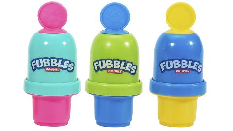 Little Kids Fubbles No-Spill Mini Bubble Tumbler, 3 Pack