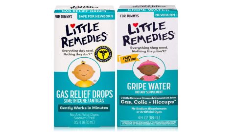 Little Remedies Gripe Water 4 oz and Gas Relief Drops 0.5 oz Pack, Safe for Newborns