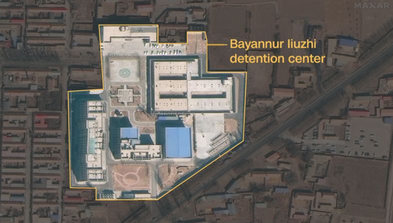 Bayannur, Inner Mongolia built its liuzhi detention center with a helipad in 2018 on the site of a special education school on the far outskirts of the city. An expansion project in 2021 doubled the facility in size and built a five-story office building for the local supervisory commission.