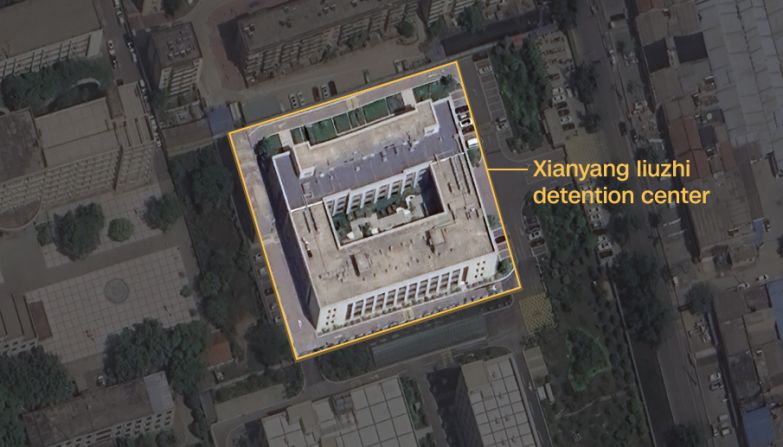 The liuzhi detention center in Xianyang, Shaanxi province, where Chen Jianjun was held for six months, was built in 2018.