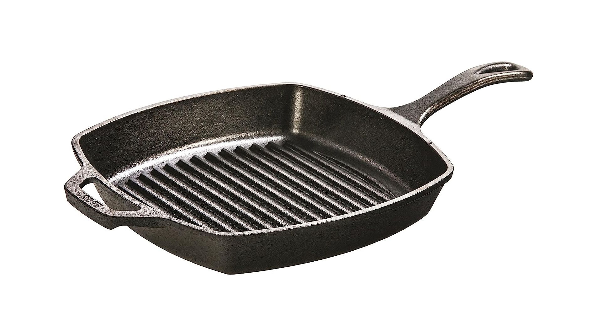 Lodge Chef Collection Square Cast Iron Grill Pan 11 inch by World Market