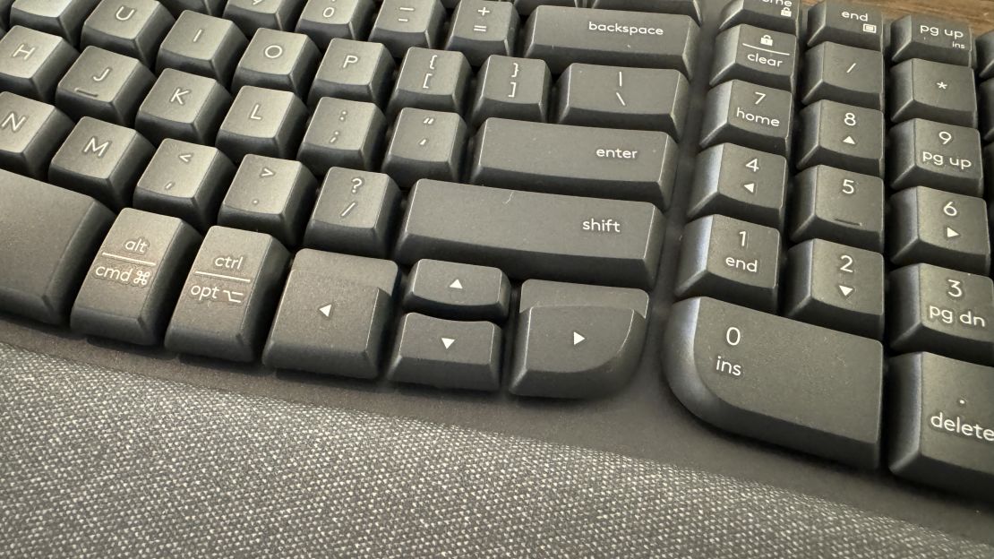 Logitech Wireless Keyboard K350 review: This ergonomic keyboard needs  better keys