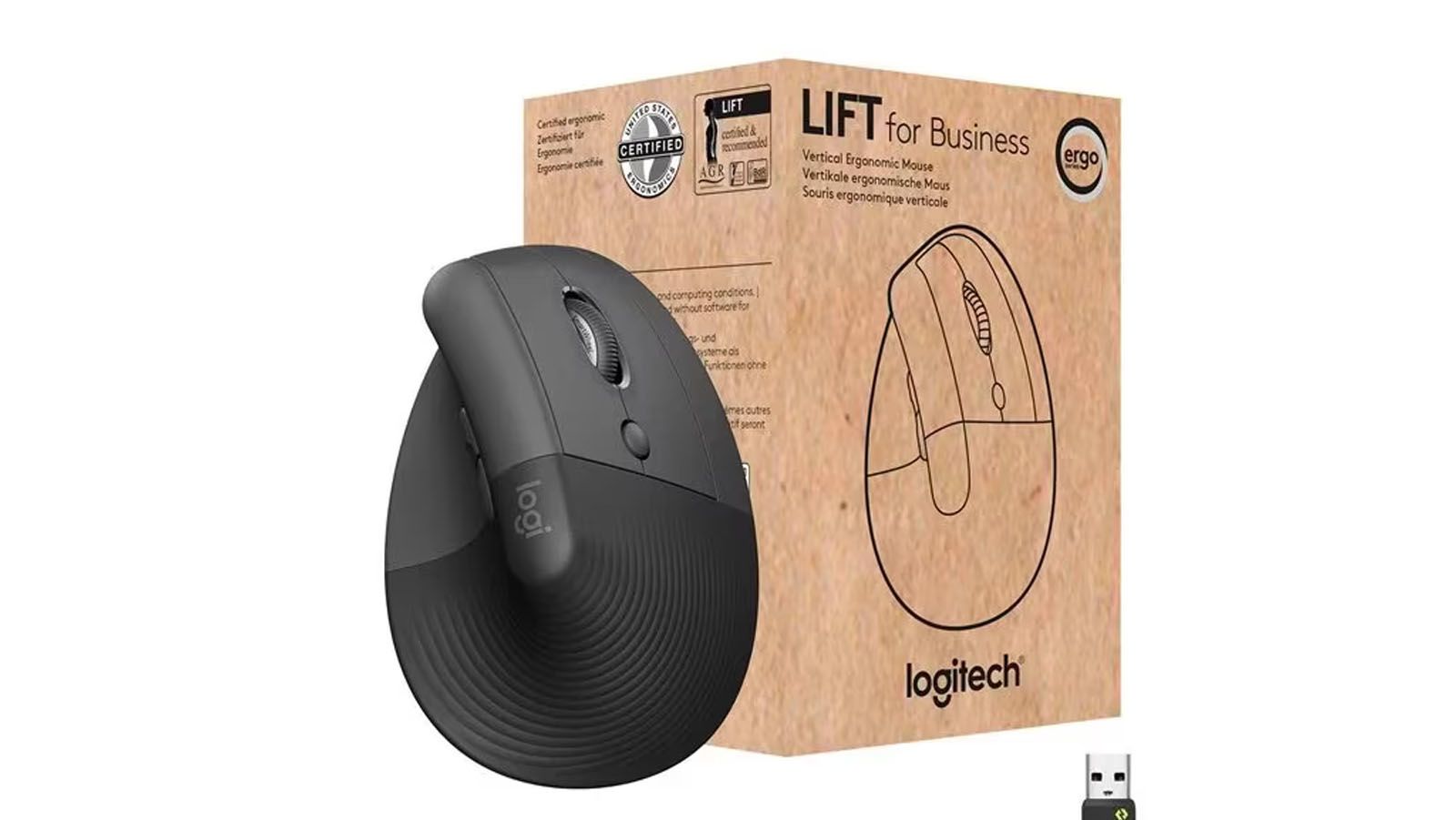 Logitech Lift: New Vertical Mouse Is Smaller and, Yes, More Ergonomic - CNET