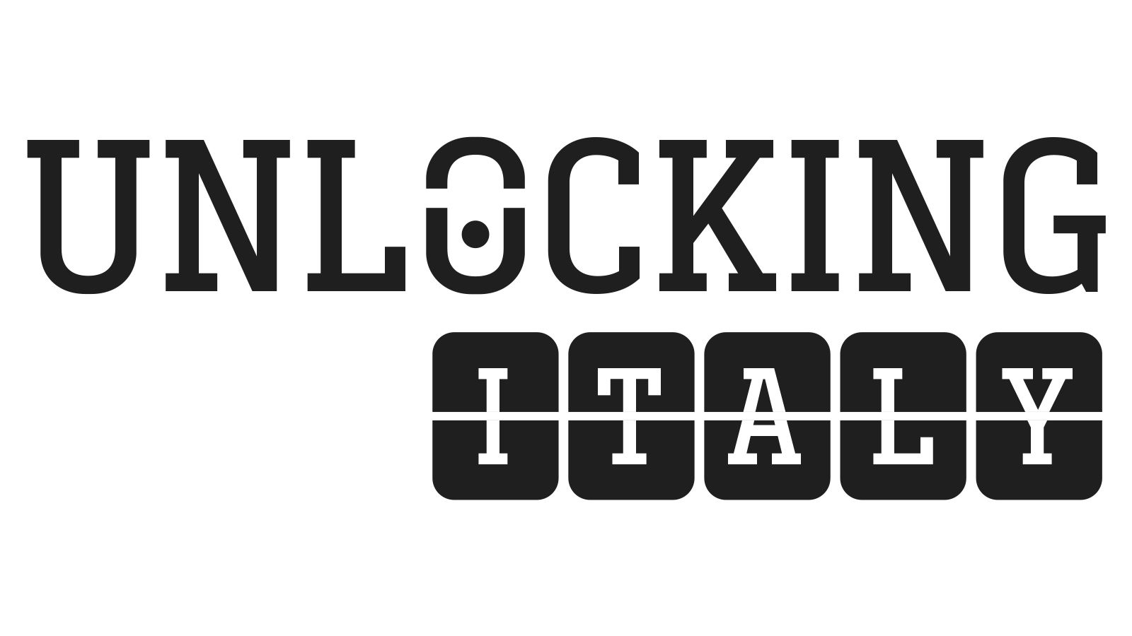 Unlocking Italy