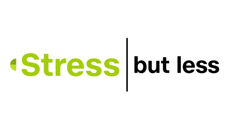 newsletter logo stress but less