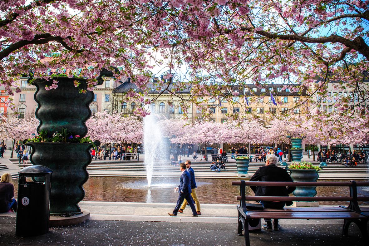 <strong>4. Sweden</strong>, with Stockholm's Kungsträdgården pictured, is again No. 4 on the list.