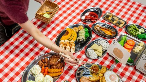 London, England, UK, 30 September 2024 - Looks Delicious! exhbition at Japan House London