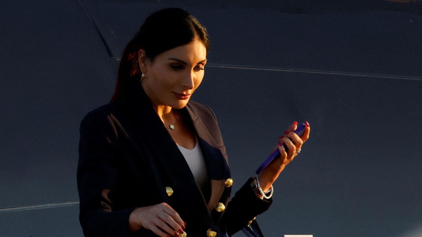 Esta foto de septiembre de 2024 muestra a Laura Loomer en Filadelfia.
