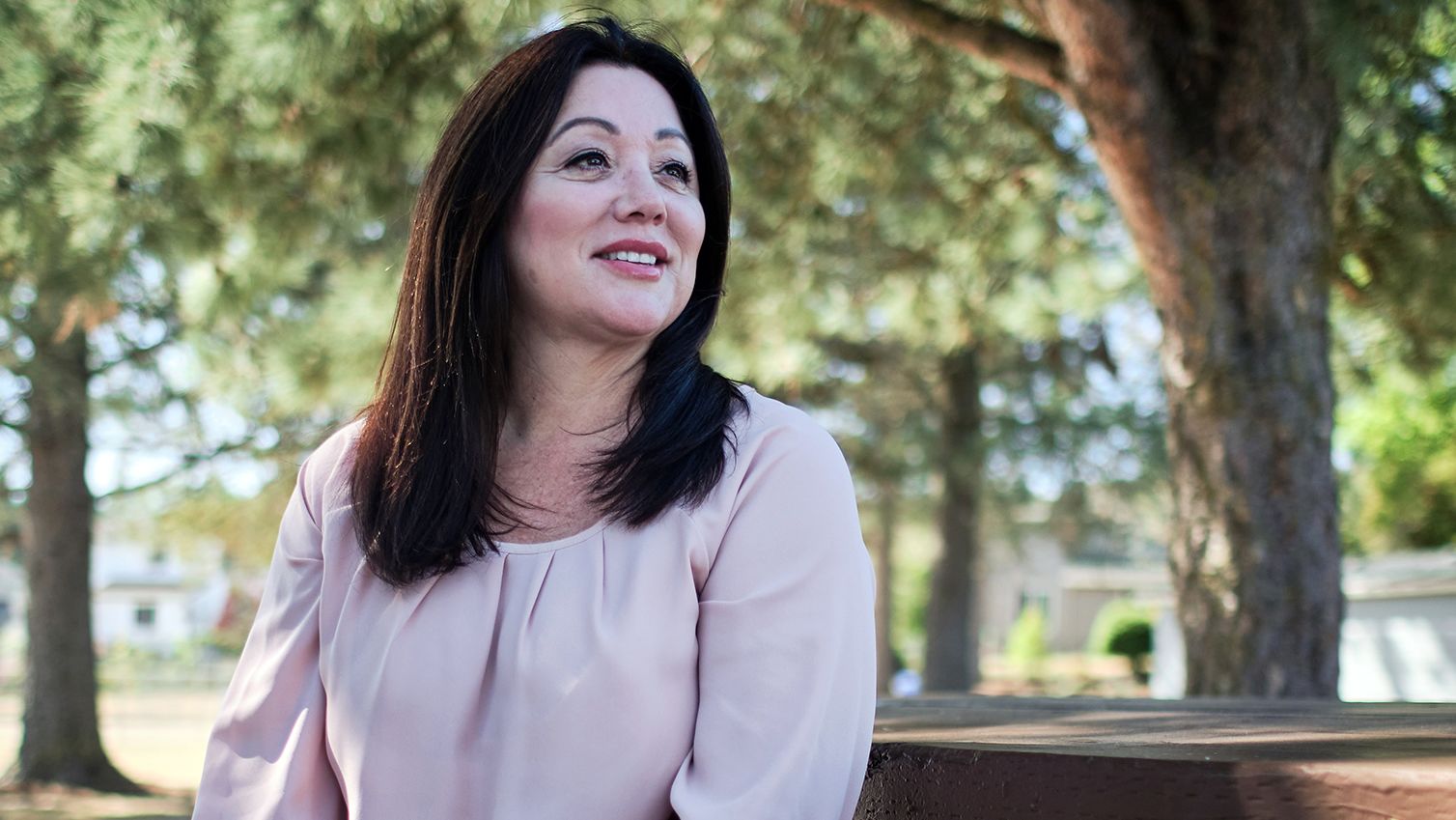 Lori Chavez-DeRemer, a Republican senate candidate for Oregon, in Happy Valley, Oregon, on Friday, September 23, 2022. 