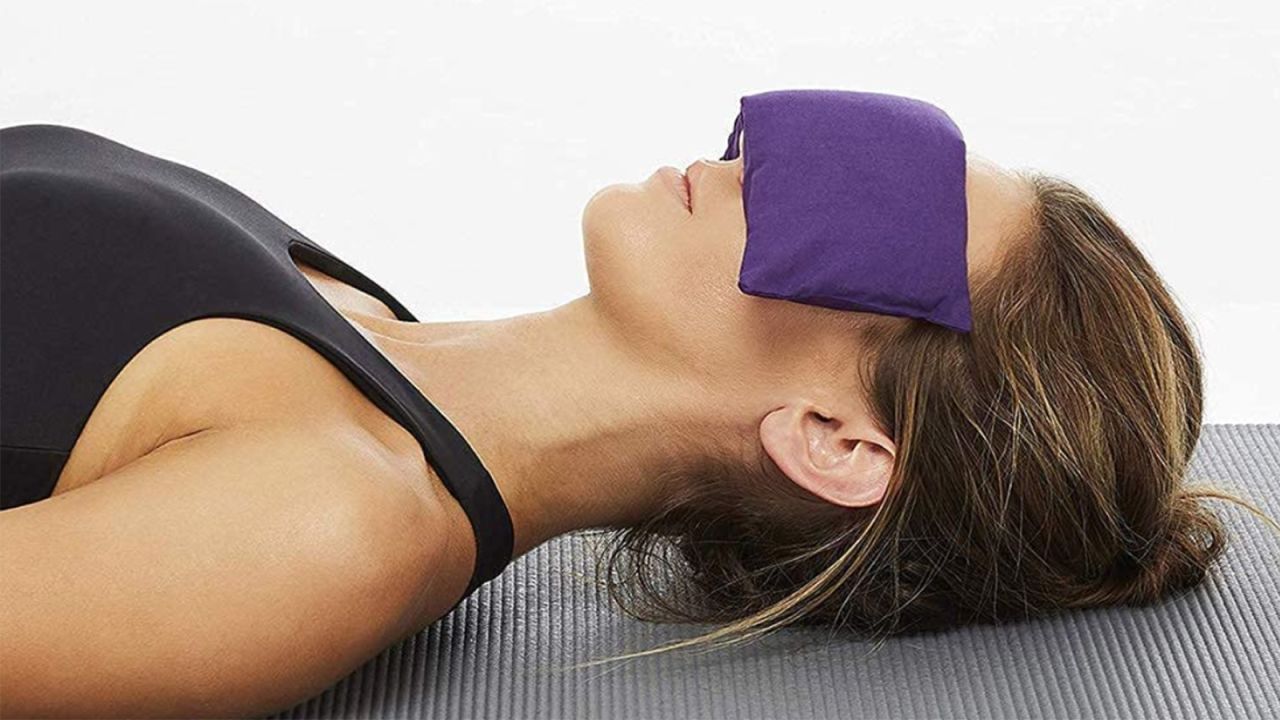 Lotus Weighted Lavender Eye Pillow