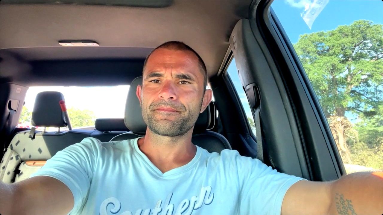 Deputy Incident Commander of the United Cajun Navy Ryan Logue appears on CNN on Tuesday.