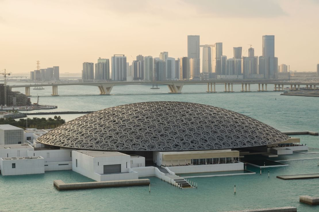 Louvre Abu Dhabi opened in 2017.
