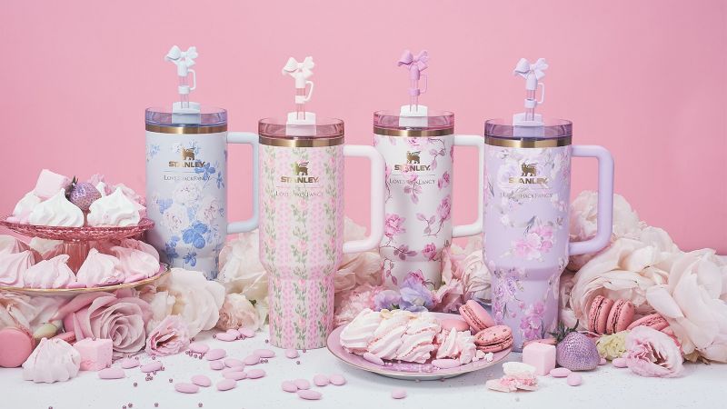 Stanley and Love Shack Fancy launch new tumblers | CNN Underscored