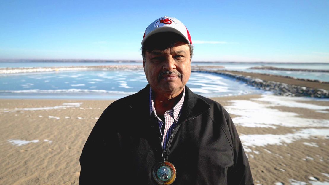 Boyd Gourneau, chairman of the Lower Brule Sioux Tribe.