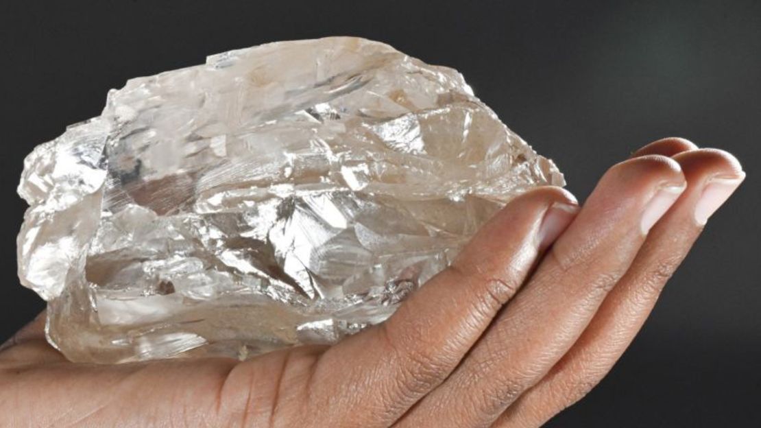 A mega diamond was unearthed in Botswana.