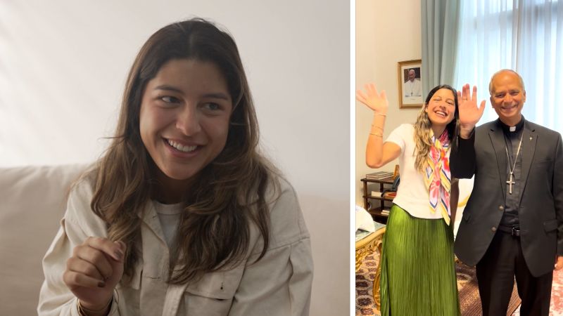 TikToker goes viral with Pope Leo XIV years after he was her bishop in Peru
