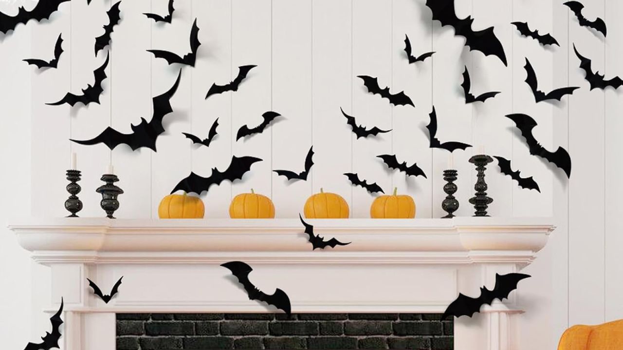 Ludilo Bat Wall Decor, 100 Pieces.jpg