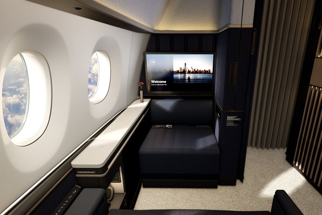 Lufthansa is expected to introduce its Allegris seating.