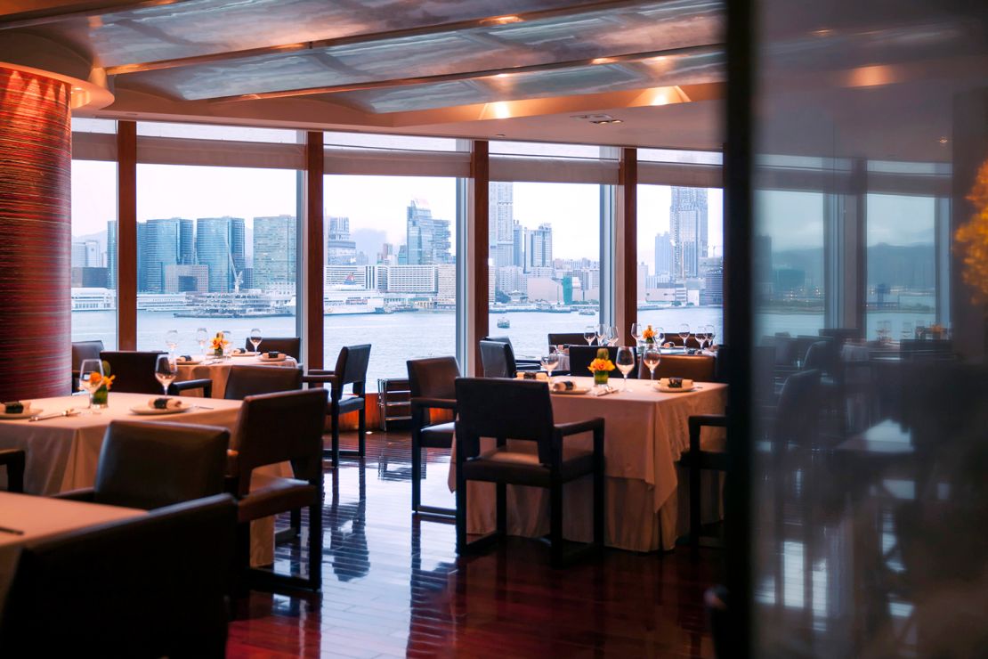 Lung King Heen combines top-notch dim sum, impeccable service and stunning sea views.