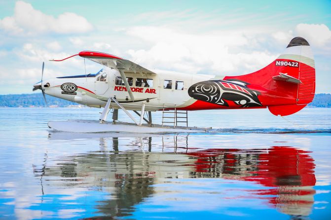 <strong>Flightseeing: </strong>Kenmore Air offers plane tours that give visitors an aerial view of the sacred lands of the Puyallup Tribe.