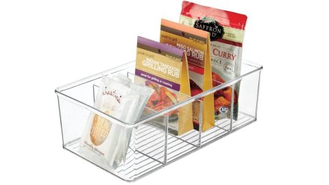 mDesign 4-Section Organizer Bin