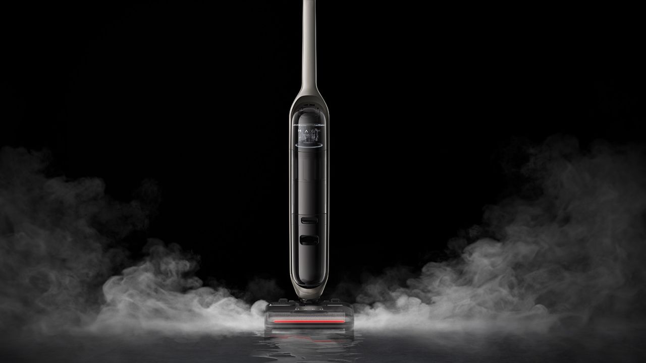 The V1 Ultra releases steam at 230 degrees Fahrenheit