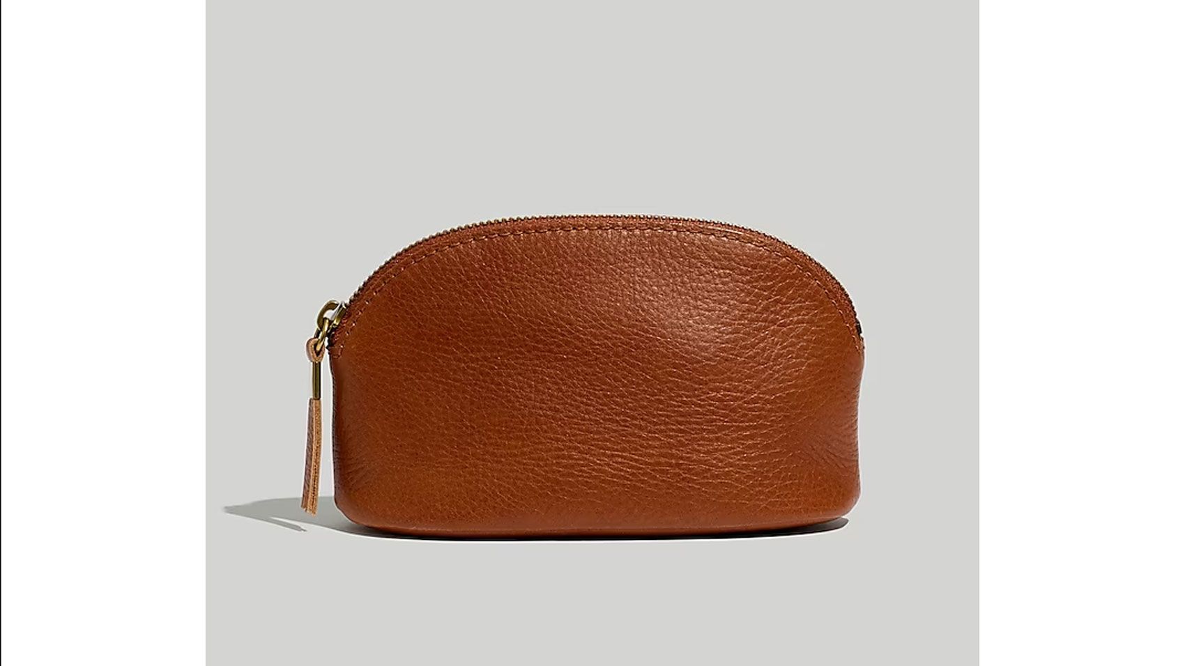 leather cosmetic pouch