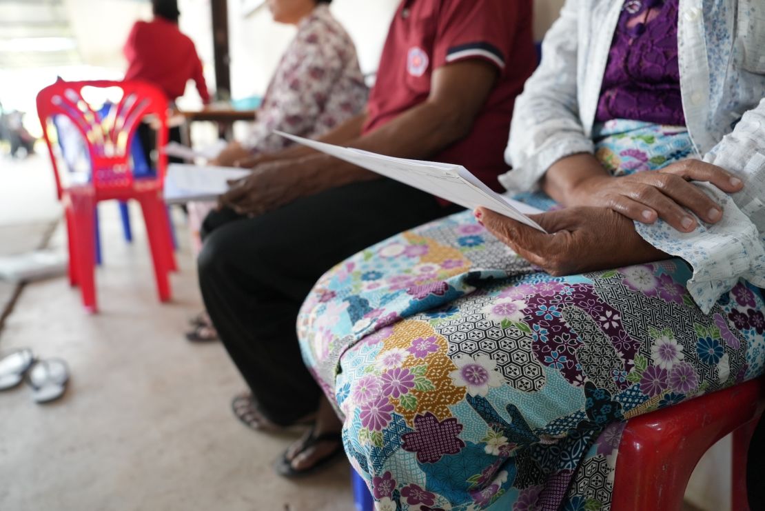 Migrants wait for care at the Mae Tao clinic in Mae Sot, Thailand.