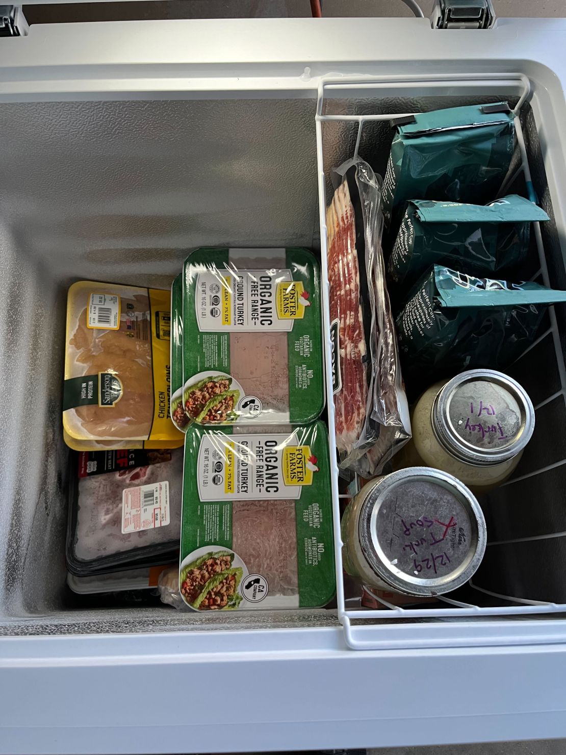 Mosher also bought a freezer after the election to start stockpiling meat and meat-based broths, which she fears could get more expensive if President-elect Donald Trump follows through with his tariff threats.