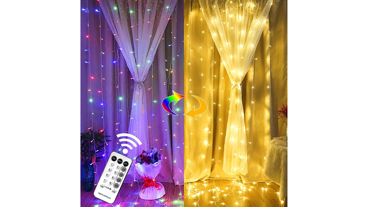 Maggift LED Curtain String Lights