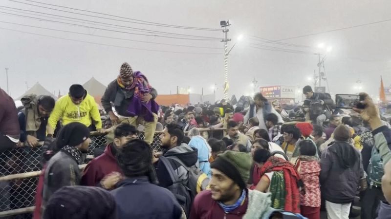 Video shows aftermath of deadly crowd crush at world’s largest religious festival | CNN