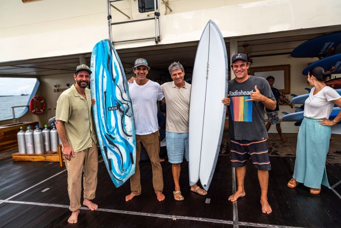 <strong>Mahalo Surf Experience: </strong>This luxury surf travel business guides high-net-worth individuals to hidden corners of the world in search of empty waves.