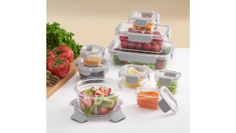 Mainstays 18-Piece Tritan Food Storage Containers, 9 Pack