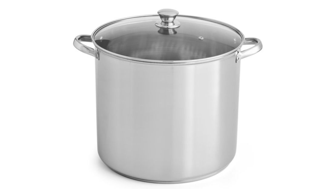 8QT Stock Pot, White Icing by Drew Barrymore