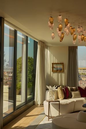 <strong>Roomy: </strong>The penthouse is on the 11th story of the hotel and stretches out over 5,000 square feet.