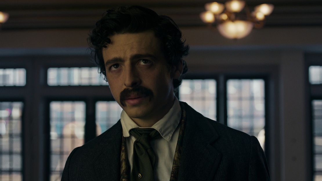 Anthony Boyle as John Wilkes Booth in "Manhunt."