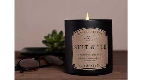 Manly Indulgence Suit & Tie Scented Jar Candle