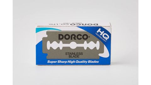 Dorco ST300 Platinum additional double-edged razor blade, 100 packs