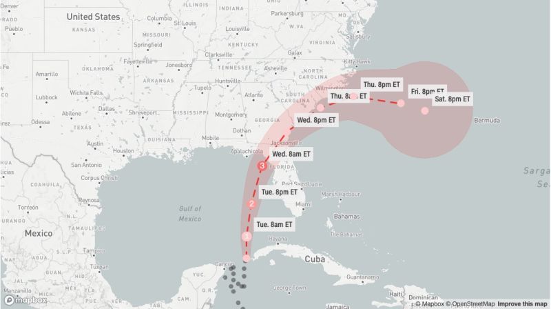 5 Things To Know For Aug 29 Idalia UNC Shooting Hawaii Airline   Map Tracker 2023 08 28 11 09 Pm 