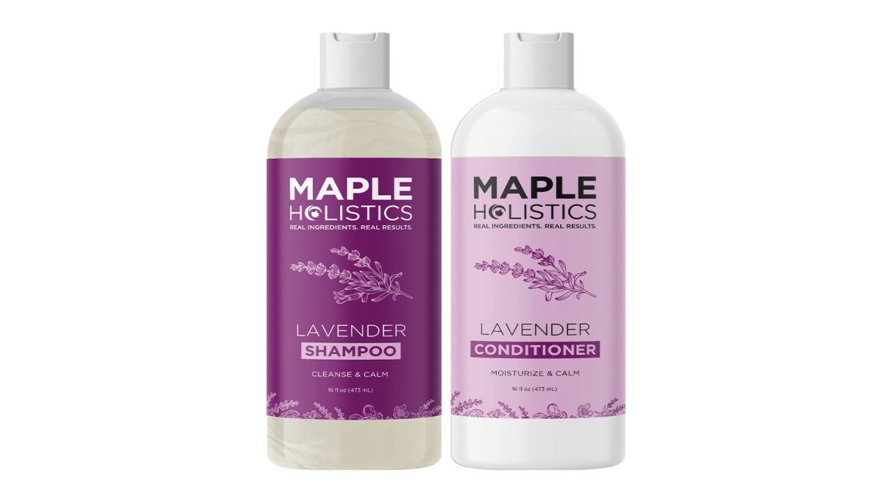 Maple Holistics Aromatherapy Lavender Shampoo and Conditioner Set cnnu.jpg