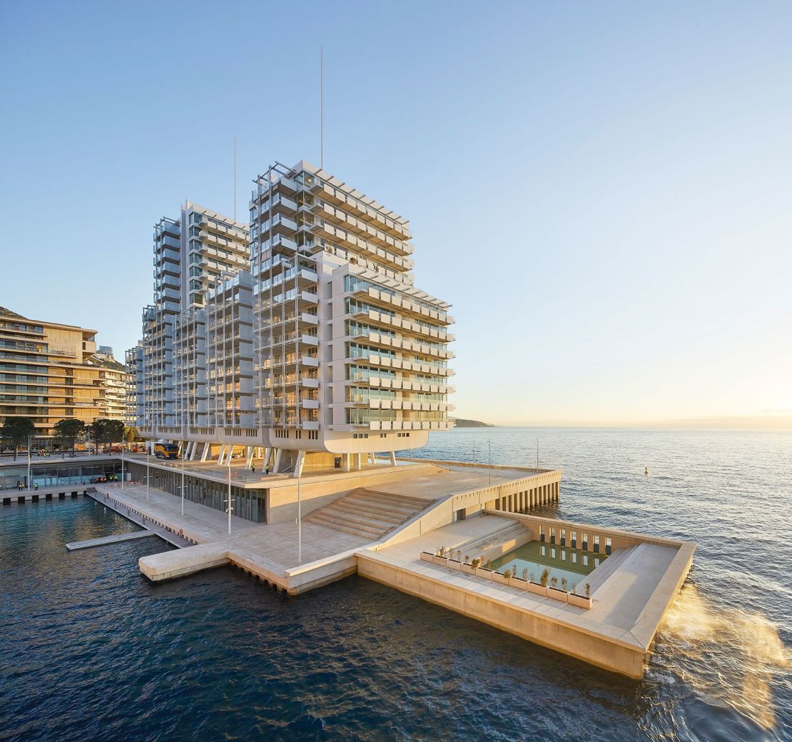 Le Renzo, a residential development designed by the celebrated architect Renzo Piano.