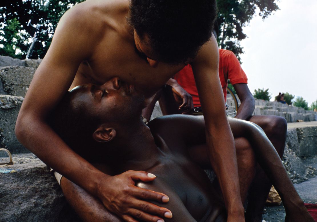 Ischar’s images went unseen for many years. The Belmont Rocks were demolished in the early 2000s, making his work a rare window into its social scene.