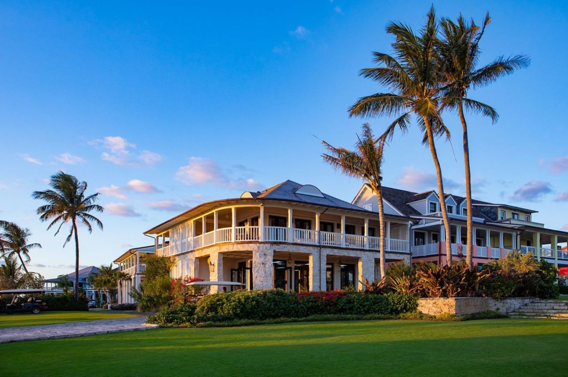 Members-only residential community Baker's Bay Golf & Ocean Club is located on the other side of the island.