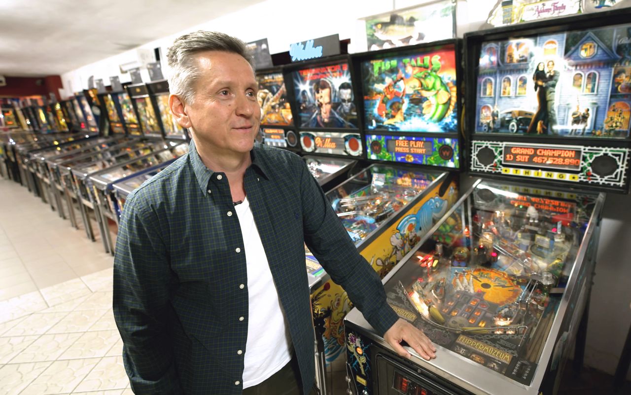 Pinball wizard Mark Pataki.