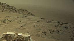 NASA's Mars Perseverance rover acquired this image using its onboard Right Navigation Camera (Navcam). The camera is located high on the rover's mast and aids in driving.
This image was acquired on Nov. 19, 2024 (Sol 1333) at the local mean solar time of 12:07:26.
