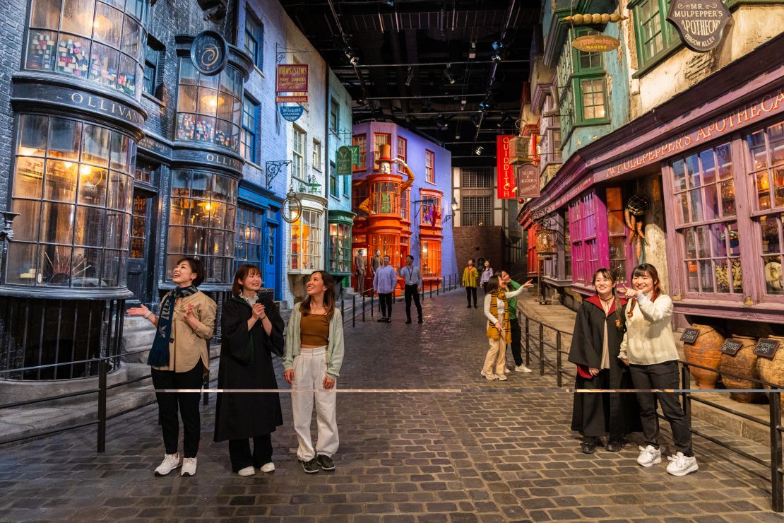 The Harry Potter Studio Tour launched in Japan in 2023.