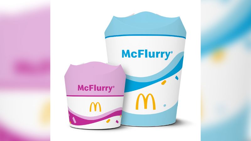 McDonald’s gives its McFlurry a new face