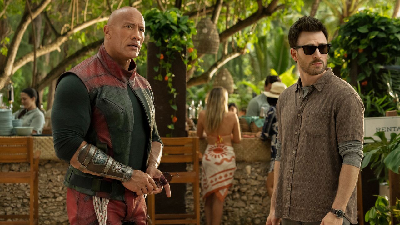 Dwayne Johnson and Chris Evans star in Red One