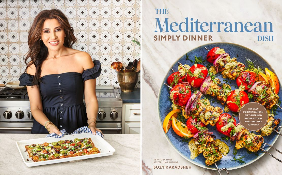 Food blogger Suzy Karadsheh's new cookbook, "The Mediterranean Dish: Simply Dinner," helps busy families eat healthy meals inspired by her heritage and travels.